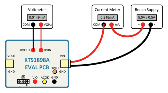 Kinetic Technologies KTS1898AEOAE-MMEV01 Evaluation Kit